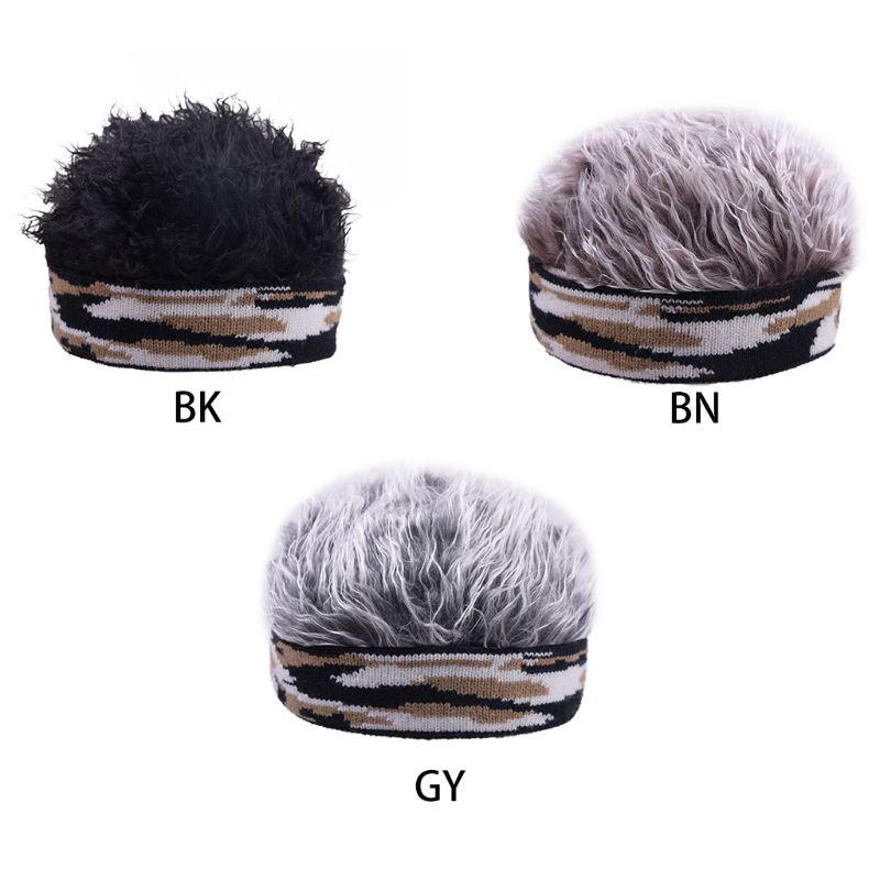 Buy Unisex Short Wig Brimless Beanie 