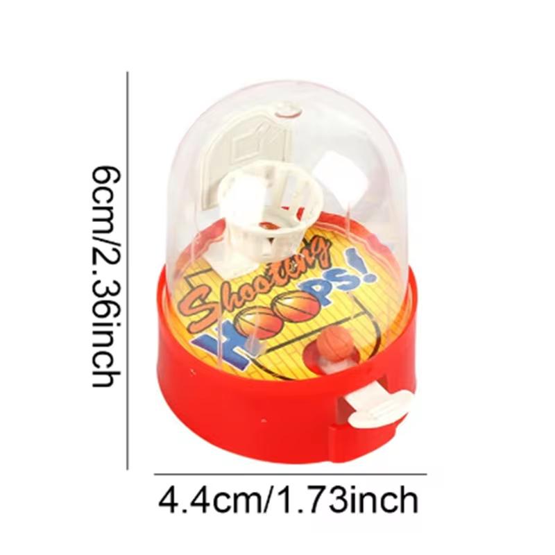 10 Stück Tisch-Basketball-Wurfmaschinen Finger-Wurfspiel Spielzeug für Kinder Geburtstagsfeier Gastgeschenk Schulauszeichnungen Geschenke Füllmaterial