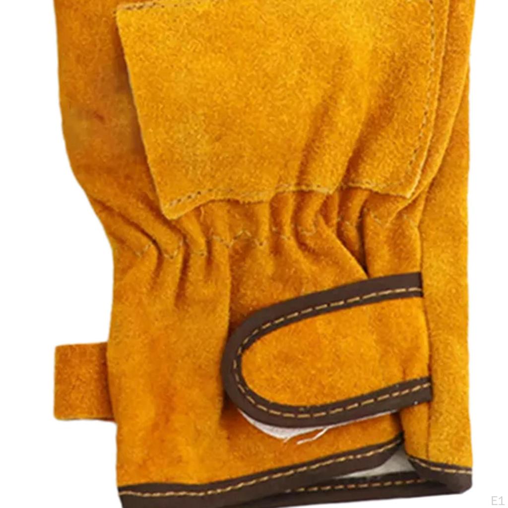 Resistant Outdoor Oven Insulation Leather BBQ for Fireplace High Temperature Anti Scalding