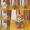 Plüsch-Teddybär-Geschenk mit Rosenblüten für Abschluss- und Weihnachtsfeiern