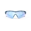 RUDYPROJECT TRALYX Laser Ice Sportsonnenbrille Glas 134mm + Pacific/Multi SP766849-0000 Breite