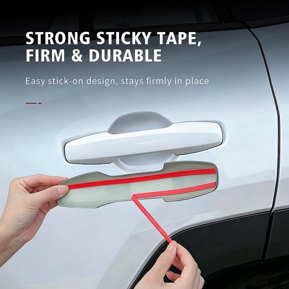 Heenvn Car Door Handle Cover Trim 4Pcs Set ABS Decoration Exterior Styling Stickers For Toyota RAV4 2026 Auto Parts Accessories