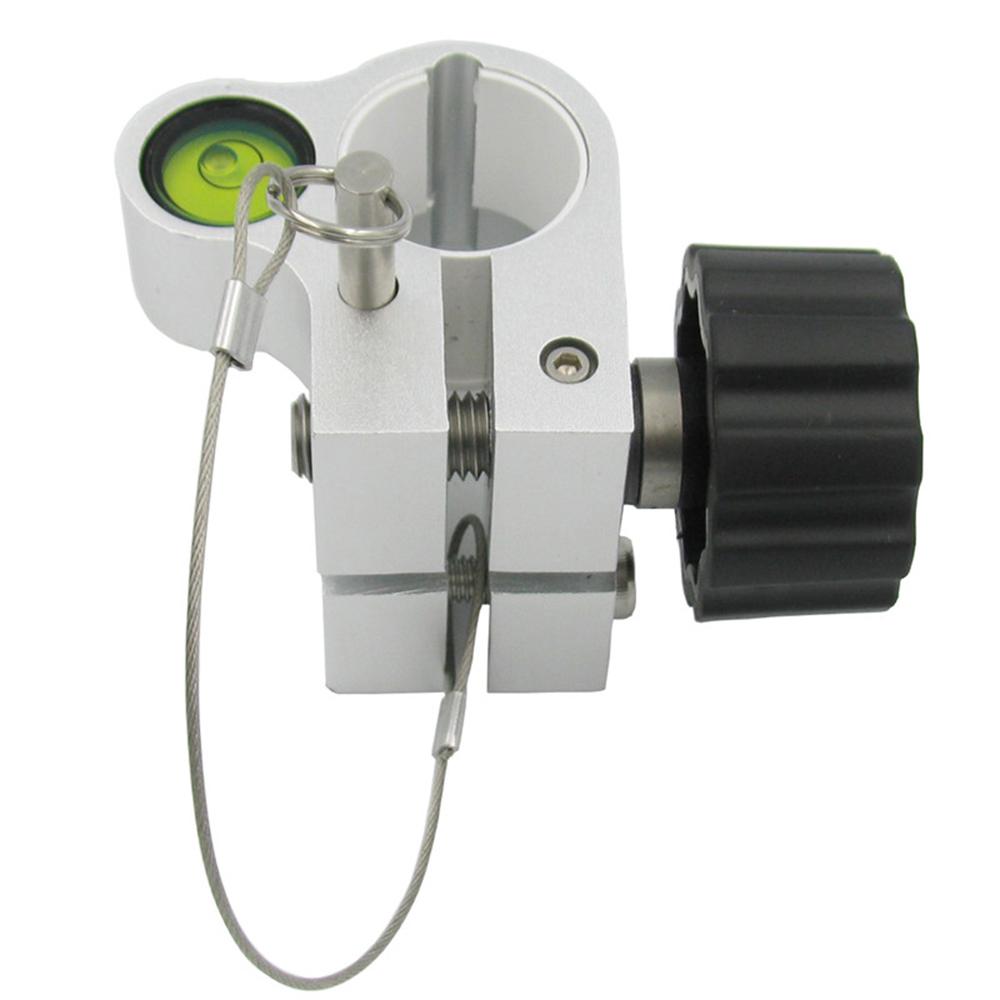 Schwarzes Nivellierelement Libelle Hochpräzisionslibelle für CHCNAV GPS 25mm Kohlefaserstab Zentrierstab