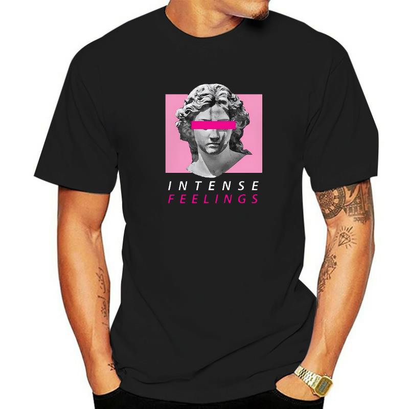 Intense Feelings Art Statue Tshirt Unisex Fashion Tee Clothes Tshirt Hip Hop Breathable TShirt Casual Tee Clothes Cotton Unisexswear