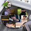 Choi San pattern round rug,Carpet Rug for Living Room Bedroom Playroom ,Non-slip Floor Mat,Holiday Gifts and Birthday Gifts.