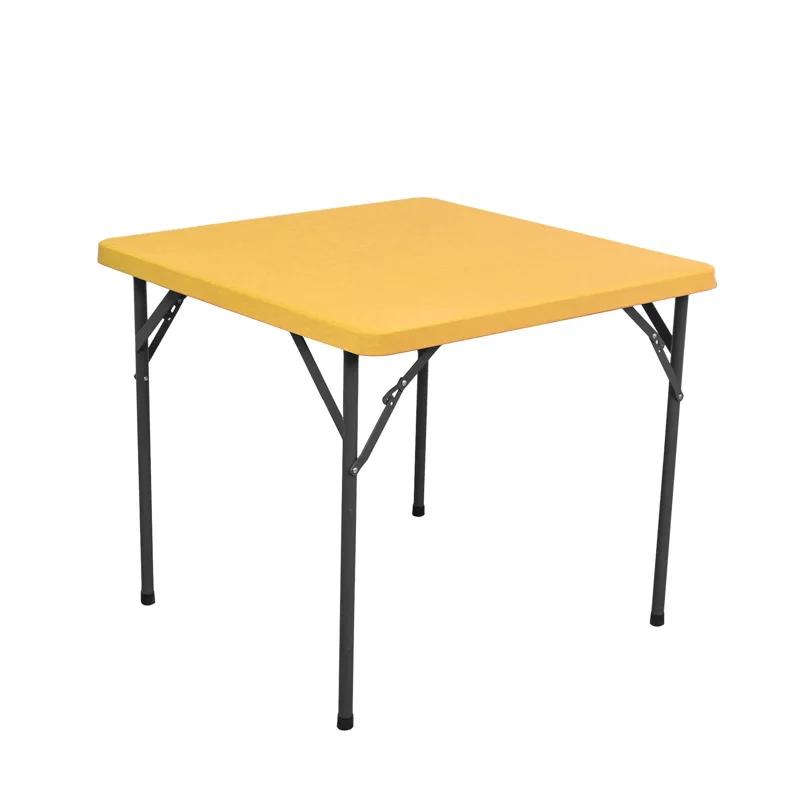 85x85cm Square Tablecloth Washable Polyester Fabric Solid Color Elastic Table Cloth for Wedding Party Dining Banquet Decoration