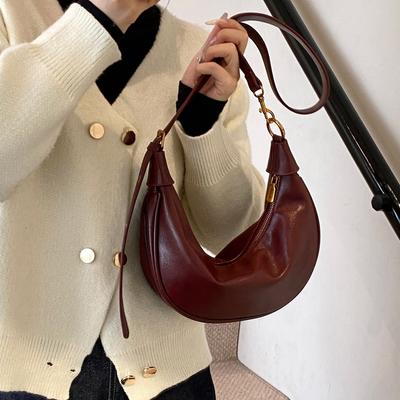Retro Commuter Bag Women's Casual Shoulder Crossbody Dumpling Bag