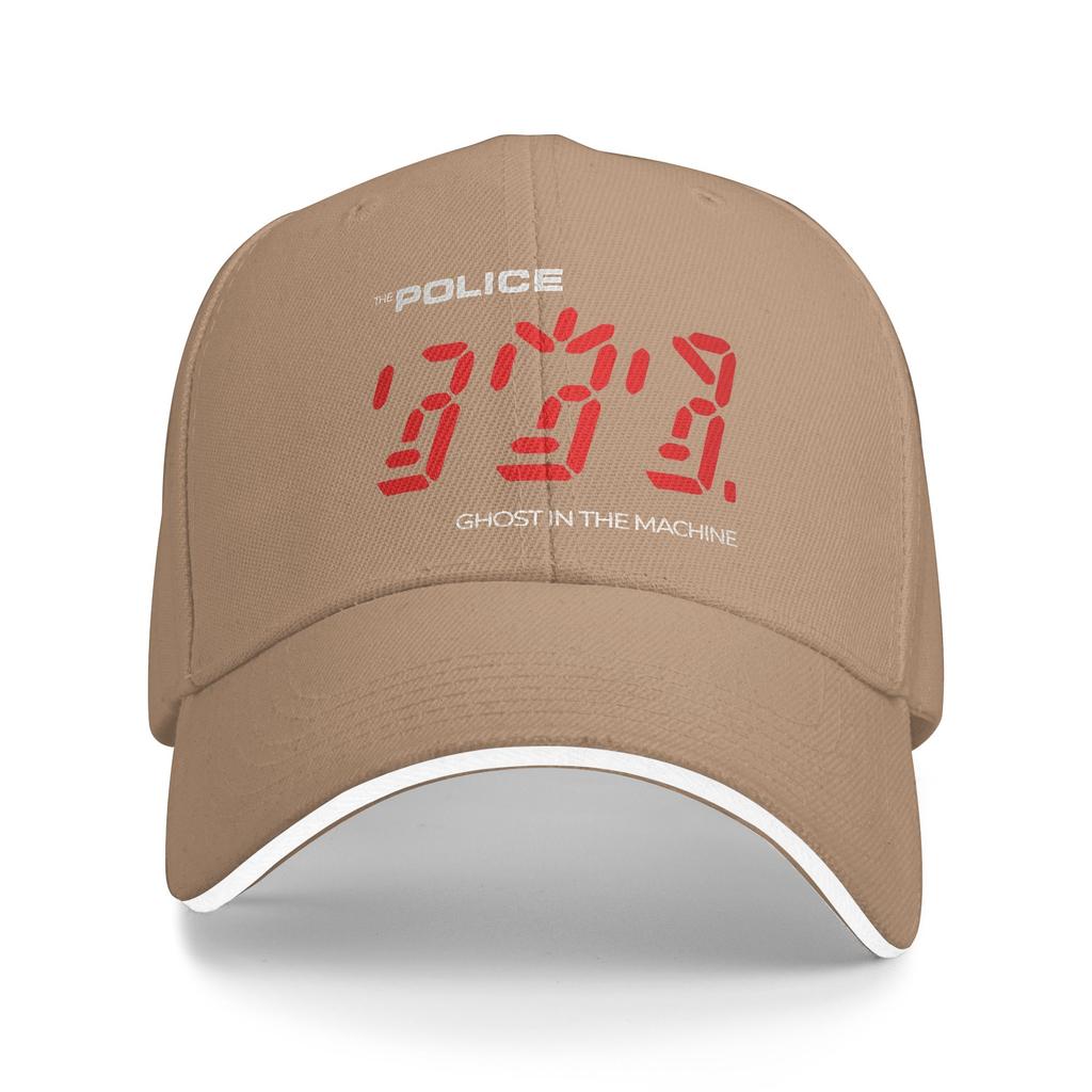 The Police Ghost In The Machine Baseball Cap Yk Cool Couple Women Hip Hop Hats Sun Custom Logo Tennis Skate Baseball Caps