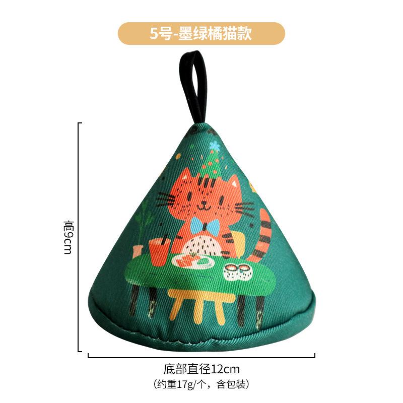 Cartoon Cute Triangle Anti-scalding Pot Cap Kitchen Pot Handle Casserole Enamel Pot Cast Iron Pot Ear Muffs Heat Insulation Gloves