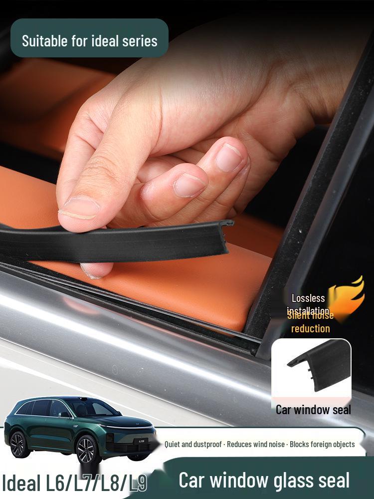Premium Schallschutz-Dichtungsstreifen für Auto-Seitenfenster