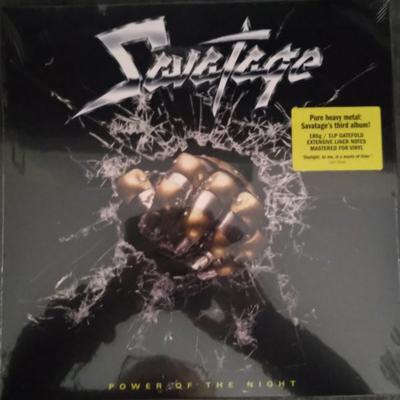 LP Record SAVATAGE - Power Of The Night 0215674EMU Ear Music Class 2021 Europe Rock