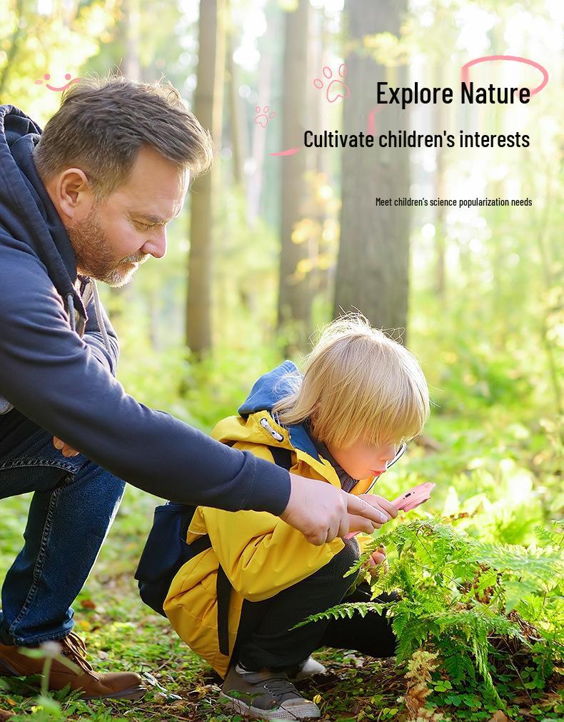 Children's Mini Handheld Electronic Microscope & Magnifier Educational Science Toy