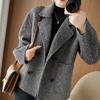 Woolen Coat Women's Autumn Models, Small, Short, Loose, Casual and Thin, Long-sleeved Tops