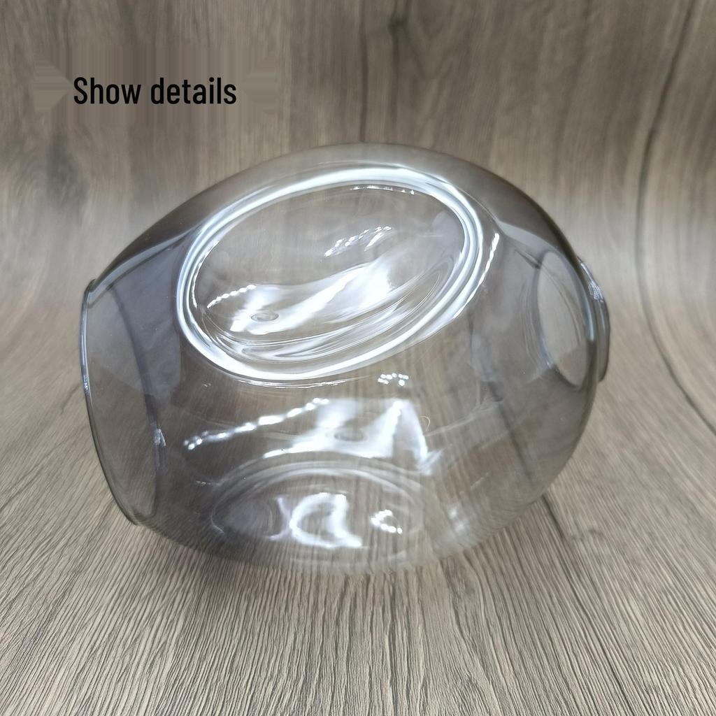 Amber Gradient Glass Chandelier - European Style Molecule Design for Living or Dining Room