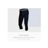 Nike Pro 3/4 Trainings-Schnelltrocknende Tights Herren Unterteile Schwarz CN9653-010