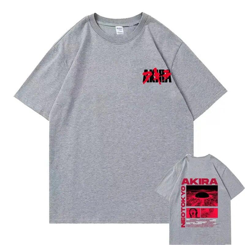 Anime Akira T Shirt Science Fiction Movie Unisexga Shotaro Kaneda Tshirt Vintage Tops Unisex Women Fan Gift Tees Unisex Oversized T-shirt