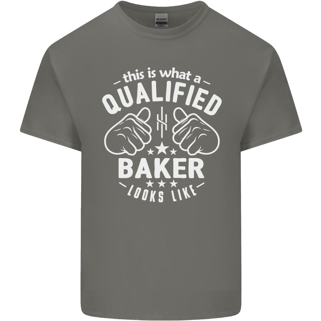 This Is What a Qualified Baker Looks Like Unisexs Light Cotton TShirt