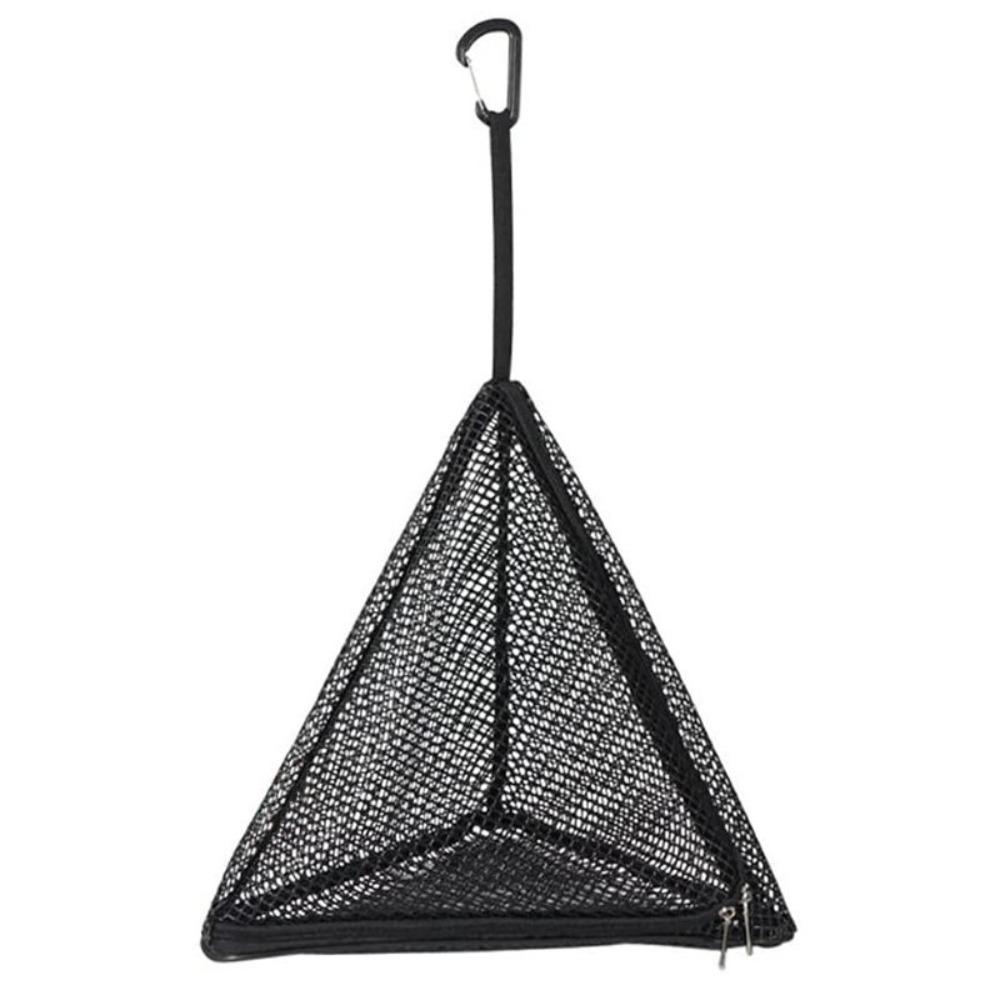 

PVC Camping Dry Net With Hook Triangular Hanging Bag Outdoor Hanging Storage Net Outdoor Picnic S