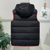 Podzimní a zimní pánská vesta péřová bavlněná bunda ramena teplá vesta svrchní oblečení koňská bunda