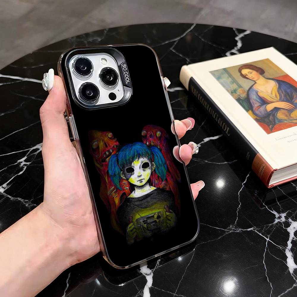 

Sally Face Game Sal Fisher Phone Case For iPhone 17,16,15,14,13,12,11 Plus,Pro Max,XS,Colorful Silver Black Cover iPhone17promax