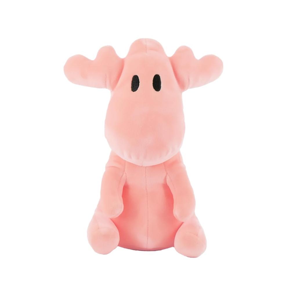 Sitting Plush Pink Pastel [moz] Toy, Mini, [Cute, Elk, Soft, Fluffy, Colors, Cuddly, Relaxing, Warm, Marshmallow]