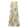 2026 Spring European-Style Floral Print Lace Dress for Women