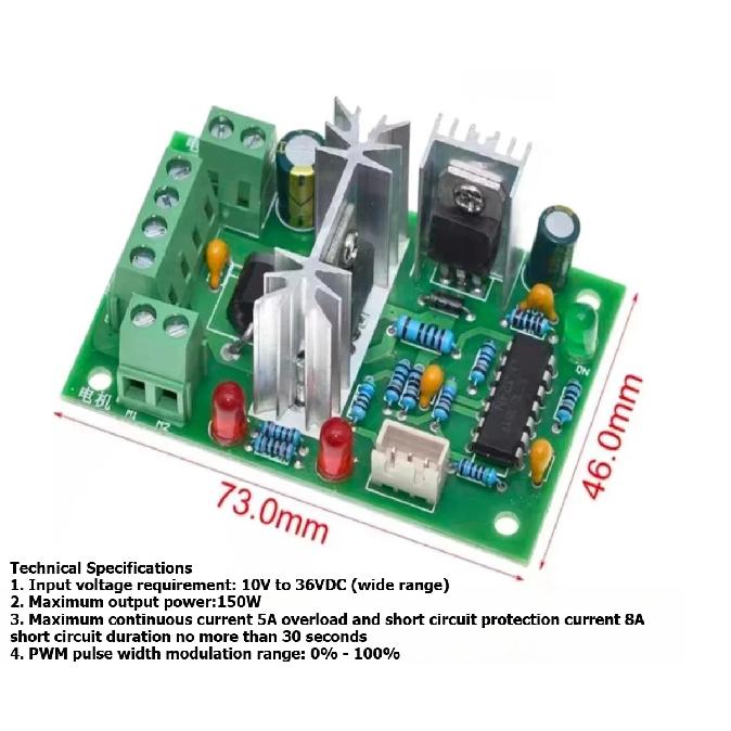 JGB37-3530 Reducing Motor  12V and 24V with Adjustable Power Adapter and Speed Controller