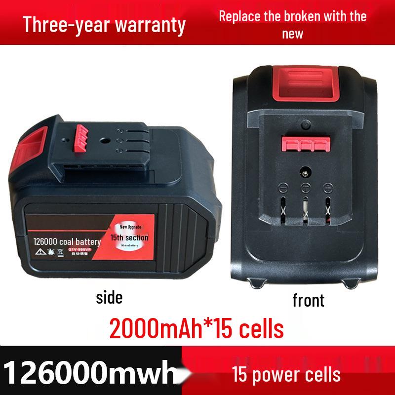 21V Rechargeable Handheld Drill with Large Capacity Lithium Battery