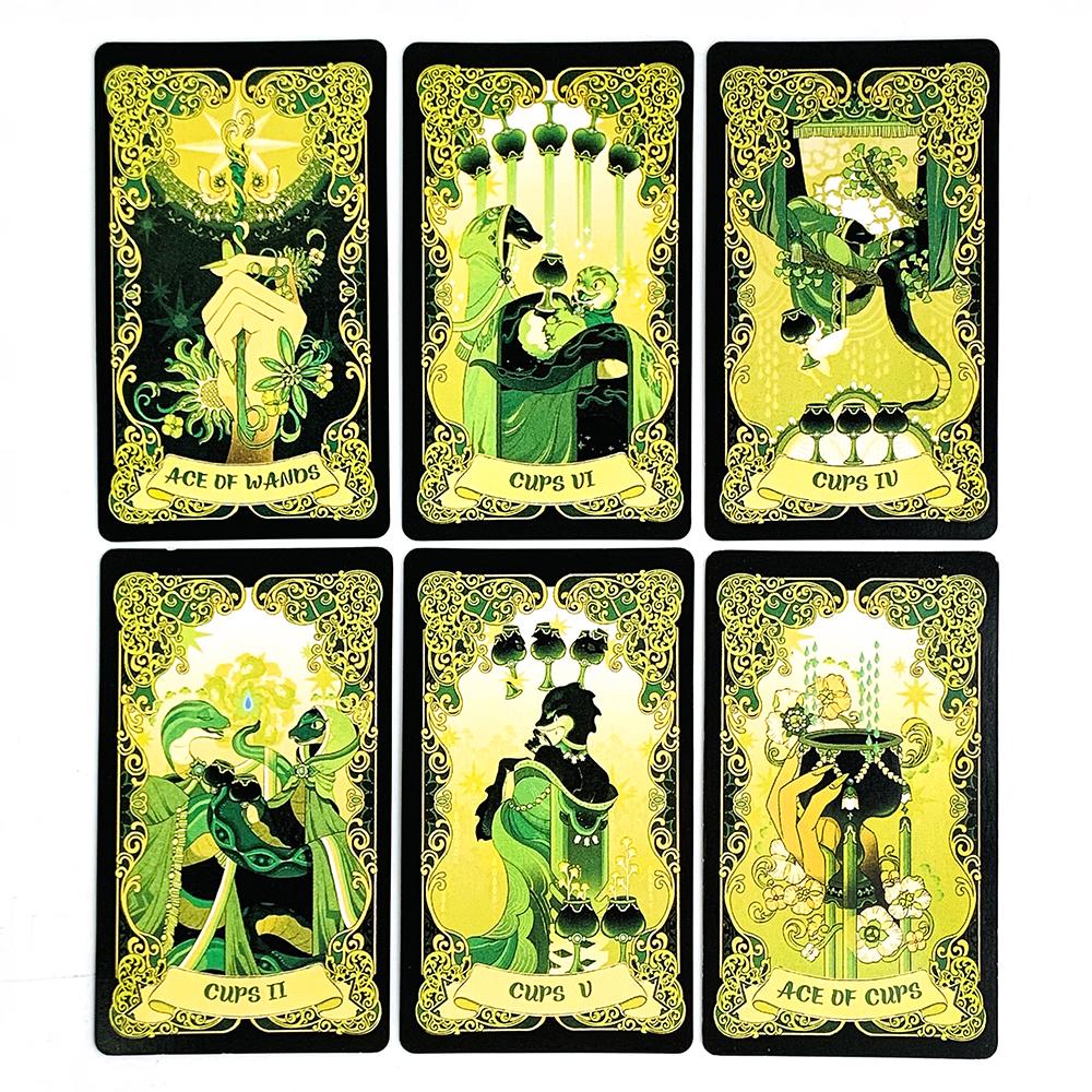NEW Tarot Cards 78 Pcs English Version Divination Oracle Deck Board Game Camping Party Card Game Meditation & Spiritual Practice