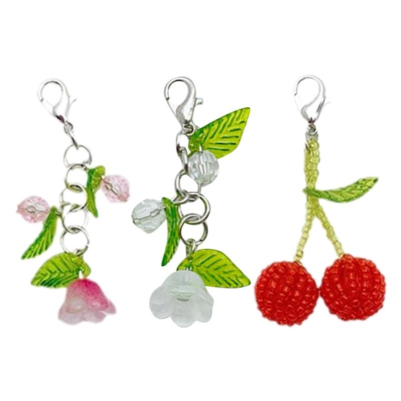 Elegant Flower Charm for Jewelry Making Shoe Buckle Ornament Keychain Necklace Earrings Crafts Women Bag Accessories