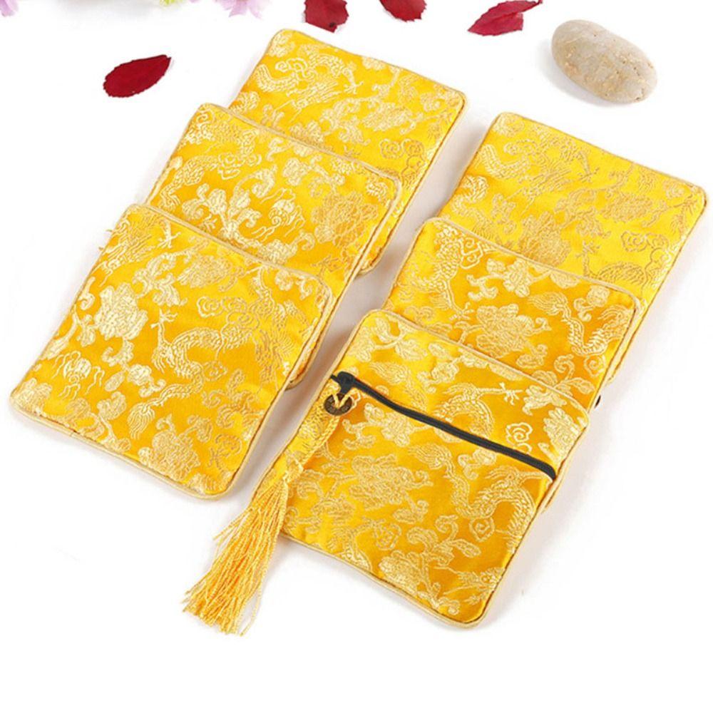 Stoff Schmuck Organizer Kleine Geldbörse Neue Schmuckaufbewahrungstasche