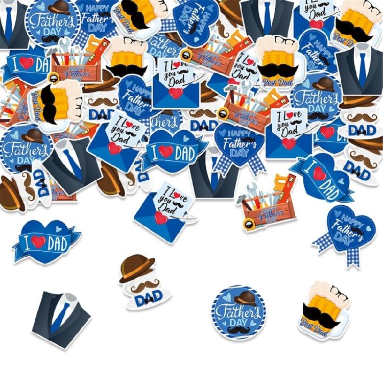 Customizable Father's Day Celebration Decoration With Bright Color Large Backdrop Banners Accessories