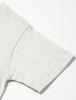 Lee Official Short Sleeve Logo Print for Heather Size 130 T-Shirt Kids, LK0804-202, Gray,