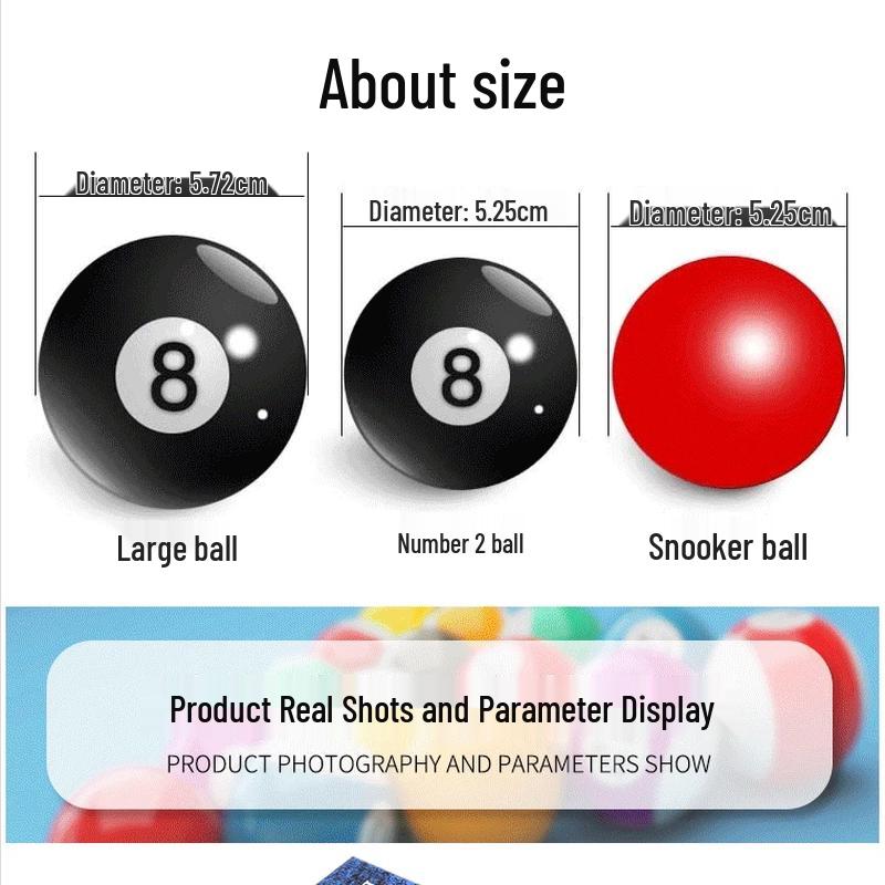 E-DONG Premium Billiard Ball Set