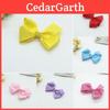 Barrettes à cheveux pour enfants faites à la main avec ruban rose et papillon, couvre-chef pour bébés filles