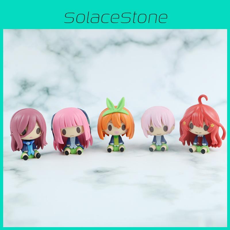 Entzückende Q-Version Fünf Gleichberechtigte Braut Anime Figur Sammlerstück Spielzeug Zum Ausstellen