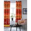 Ethnic Tribal Geometric Pattern Window Curtain For Living Room Bedroom Luxury Home Kitchen Decor Items Curtains