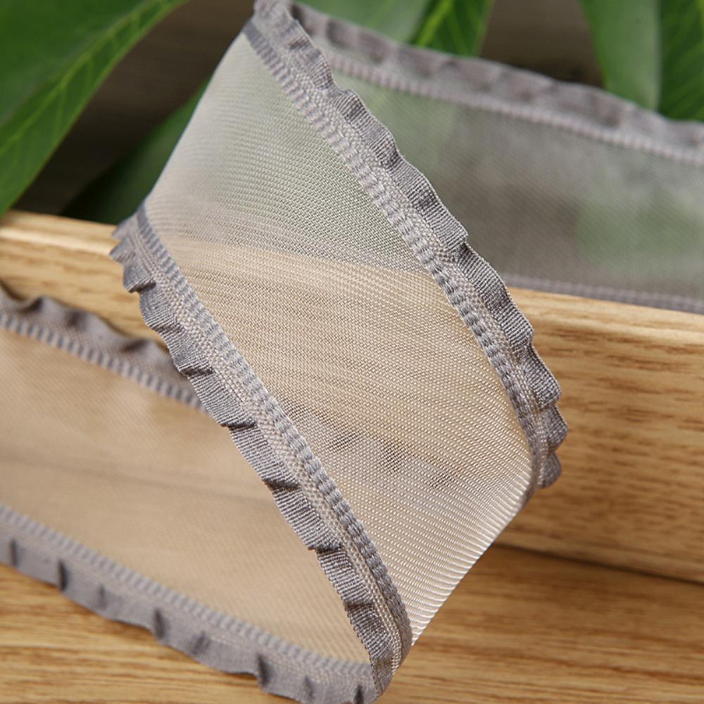 10 Yards*40mm Handgemaakte Tape DIY Rokrand Lint Kant Organza Lint Kleding Hoed Cadeau Decoratie