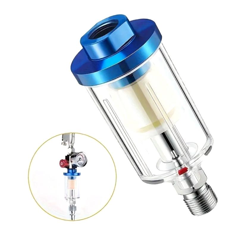 1/4inch NPT Professional Oil Water Separation Filter Pneumatic Parts for Sprays Paint Air Line Compressor Fitting