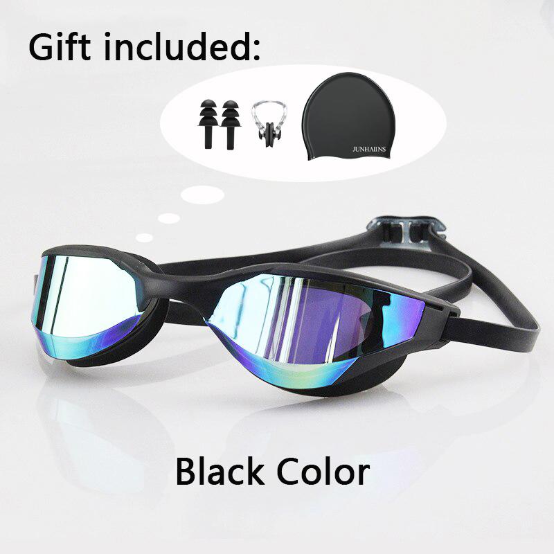 

Профессиональные очки для плавания с покрытием, водонепроницаемые, с защитой от ультрафиолета, очки для соревнований, противотуманные, очки для матчей на открытом воздухе