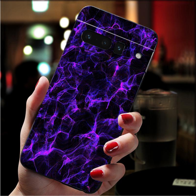 Phone Case For Google Pixel 10 Pro XL 9 Pro XL 9A 8 7 6 Pro Pixel 8A 7A 6A Pixel 8 7 6 5 Aesthetic Purple