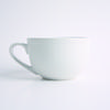 1pc Minimalist Ceramic Mug Classic Style White Coffee Cup for Office Afternoon Tea Drinkware Water Cups with Handle
