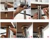 Dual Handles Kitchen Sink Faucet Pure Water Filter Mixer Tap Chrome Brassd