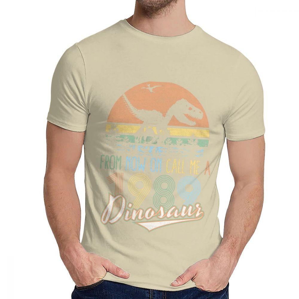 Summer From Now On Call Me A Dinosaur Funny Vintage 1989 30Th Birthday Tee Shirt For
