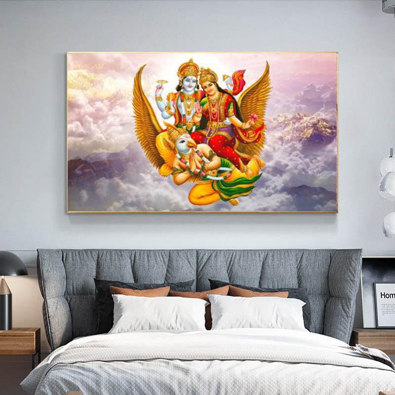 

Господь Шива с красочным фоном Холст Картина Бог Шив Паривар Плакаты и принты Настенные художественные фотографии Гостиная без рамки без рамки 20*40cm
