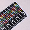 5Pcs Guitar Fretboard Notes Map Labels Stickers Guitarra Accessories 6 String Fingerboard Fret Decals For Guitar Beginner