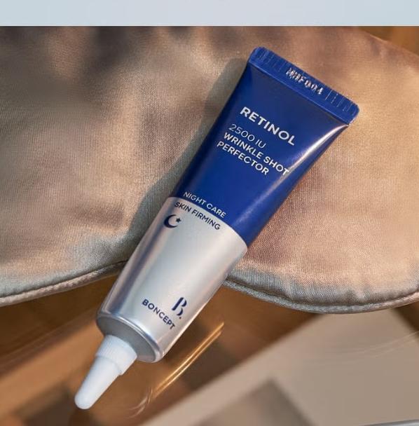 Boncept Retinol 2500 IU Wrinkle Shot Perfector 15ml – Targeted Anti-Aging Serum