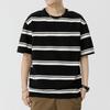 Kunhai Pengyun Men's Casual Sailor Striped Short Sleeve T-shirt