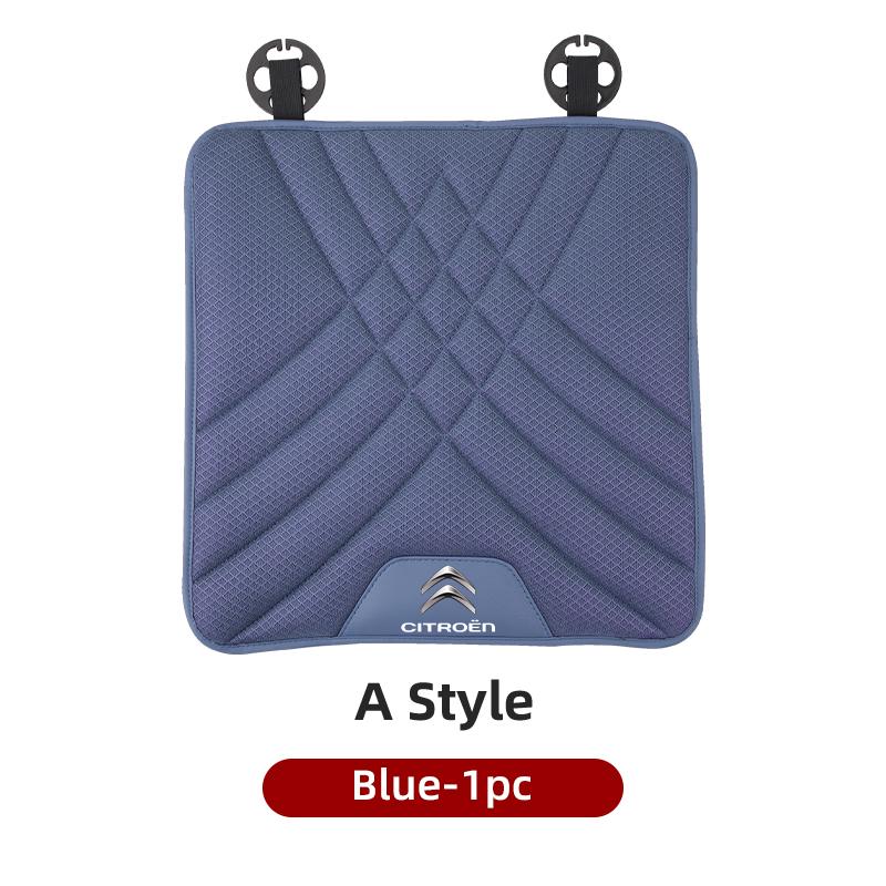 Car Ice Silk Seat Cushion Breathable Anti-Slip Pad Seat Cover Accessories For Citroen C4 C3 C5 C1 C2 Berlingo Celysee Cactus Pic