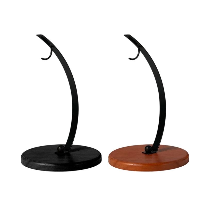 Elegant Double Tone Banana Hook Craft Of Solid Wood For Wall Mounting Or Tabletop Display In Modern Homes